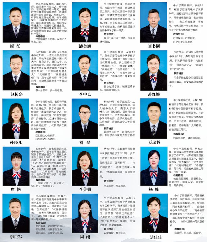 高级中学2025年招生简章开元棋牌南阳市第六完全学校(图19)